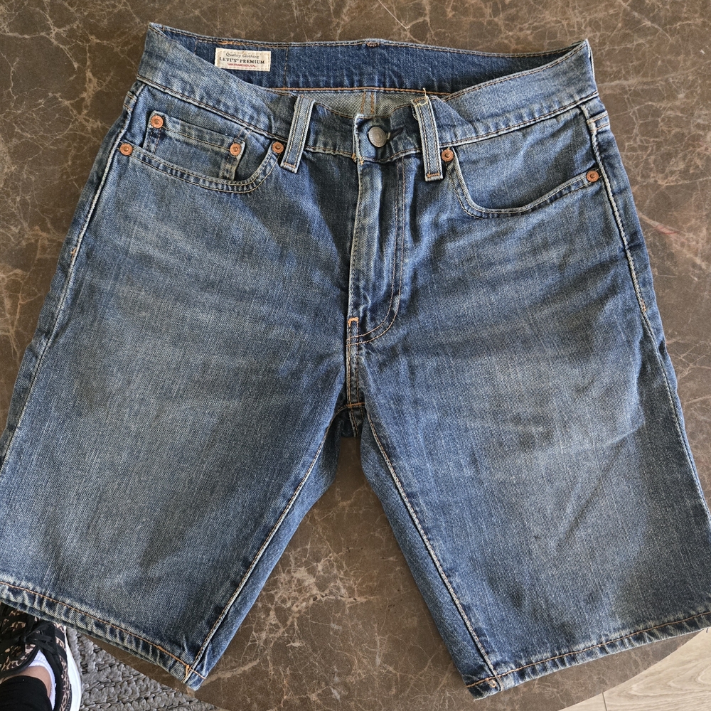Levi's Classic Blue Jean Shorts